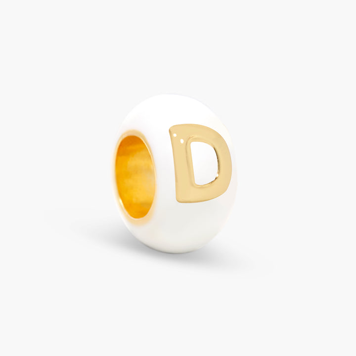 Gaby Enamel Initial Bead