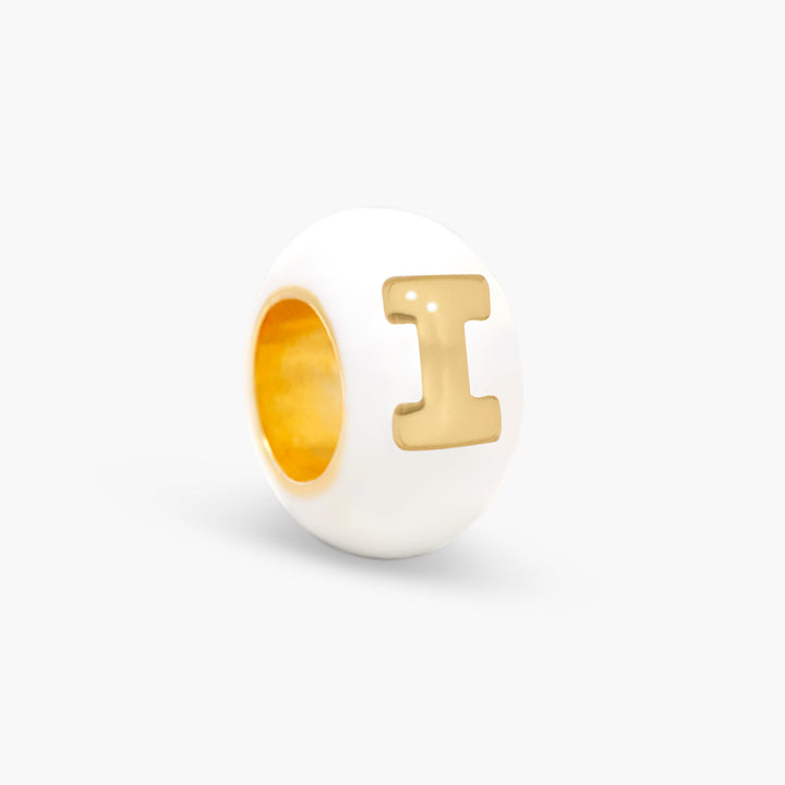 Gaby Enamel Initial Bead