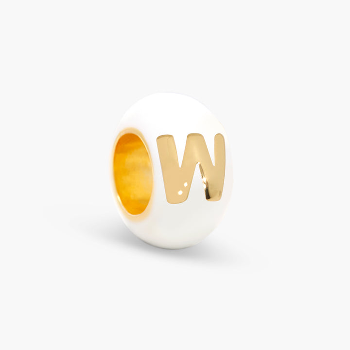 Gaby Enamel Initial Bead