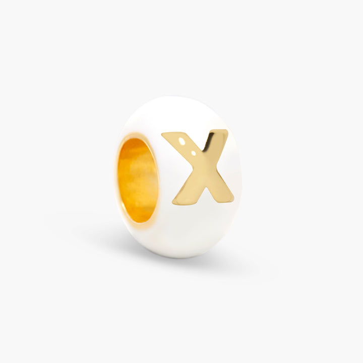 Gaby Enamel Initial Bead