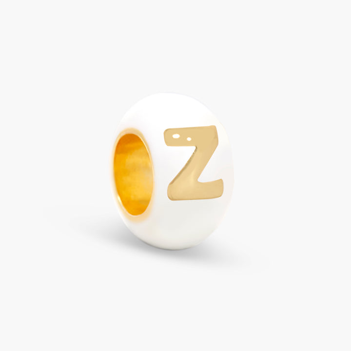 Gaby Enamel Initial Bead