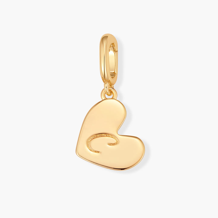 Penelope Initial Heart Charm
