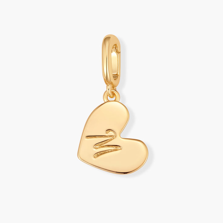 Penelope Initial Heart Charm