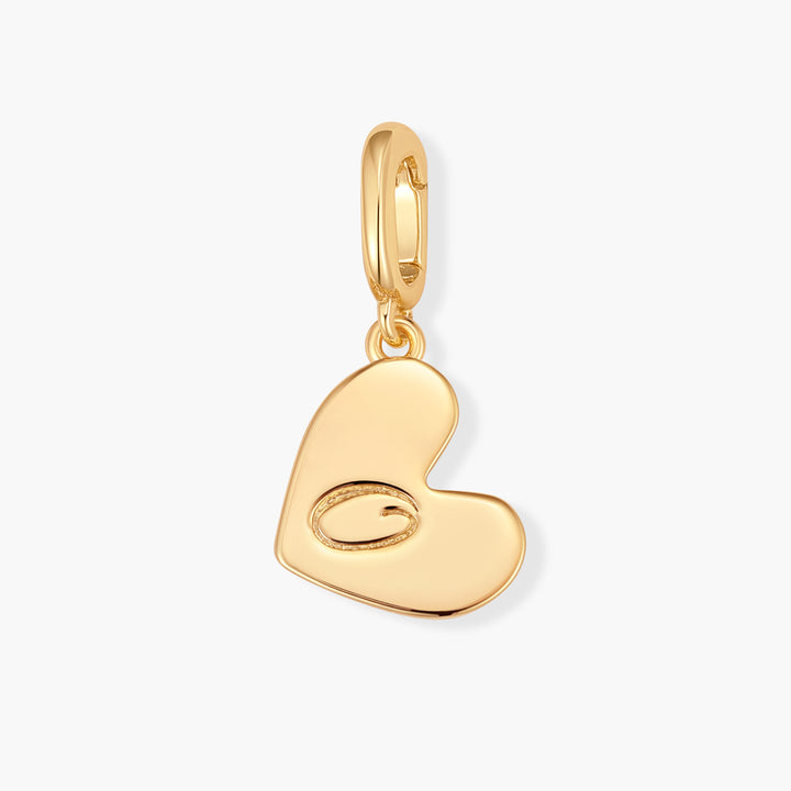 Penelope Initial Heart Charm