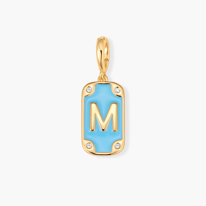 Bay Initial Tag Charm