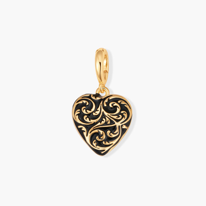 Effie Vintage Heart Charm