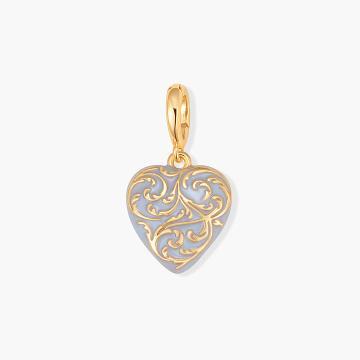 Effie Vintage Heart Charm