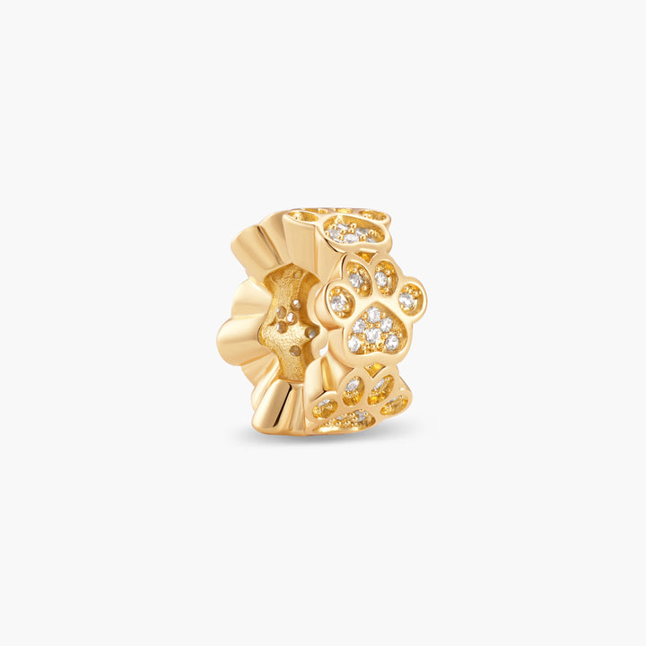 Gaby Paw Print Bead