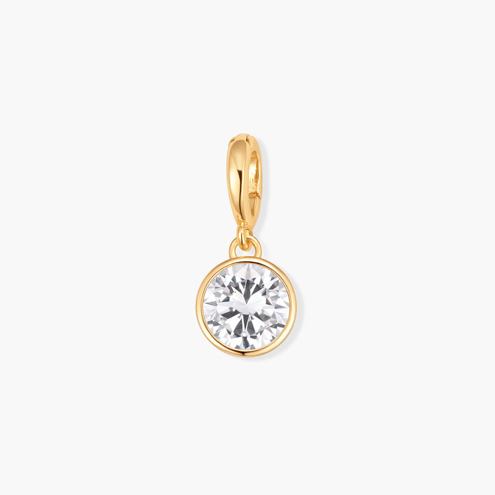 Sadie Bezel Birthstone Charm