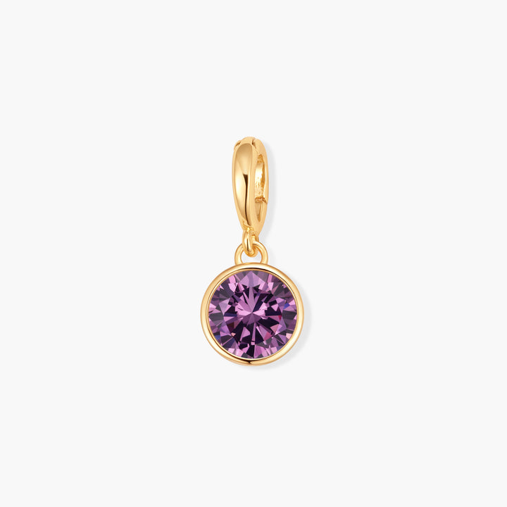 Sadie Bezel Birthstone Charm
