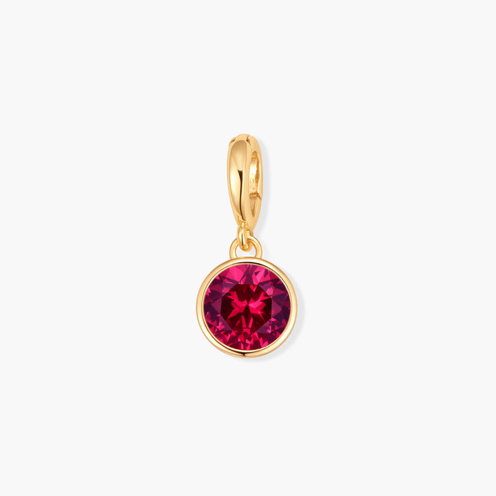 Sadie Bezel Birthstone Charm
