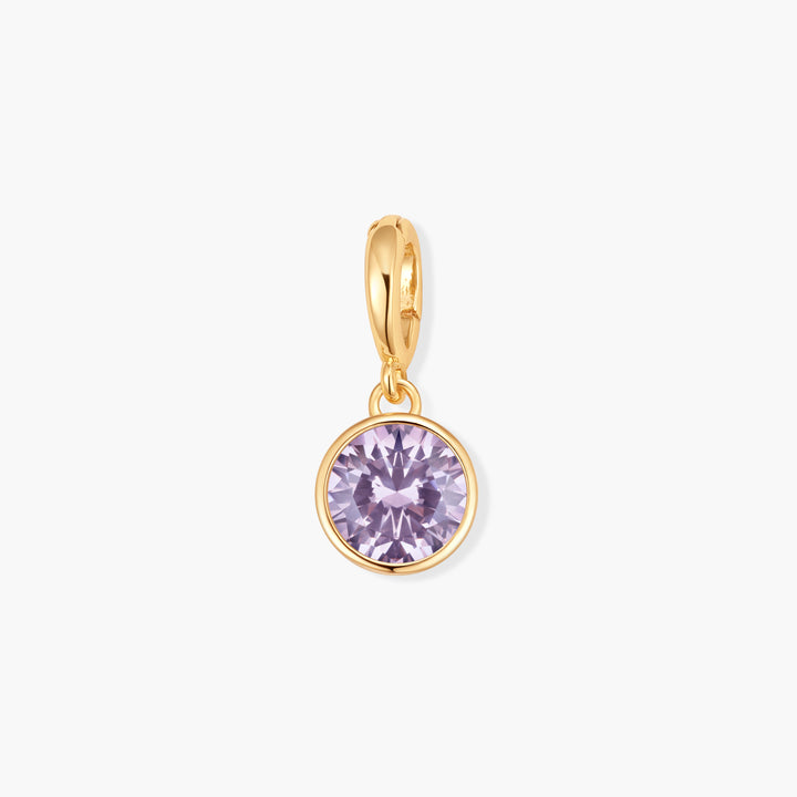 Sadie Bezel Birthstone Charm