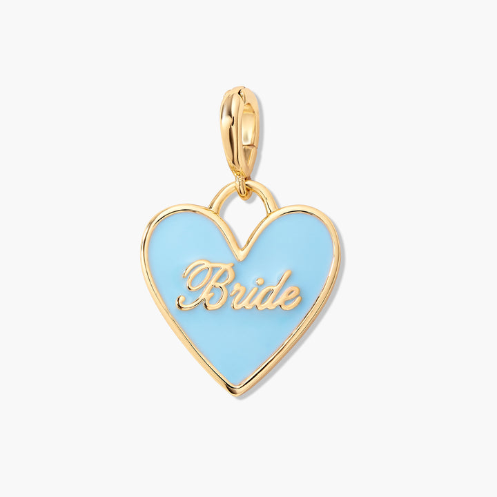 Effie Bride Enamel Heart Charm