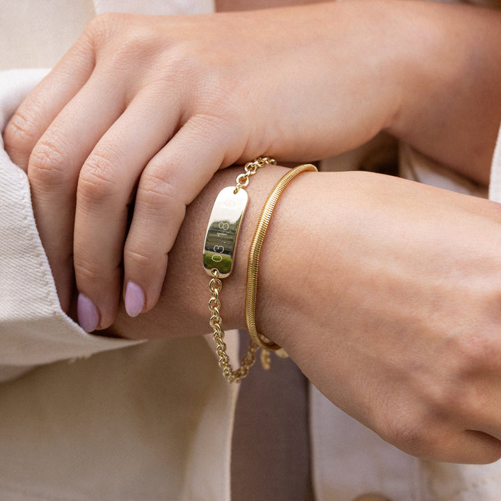 Naomi Date ID Bracelet Set