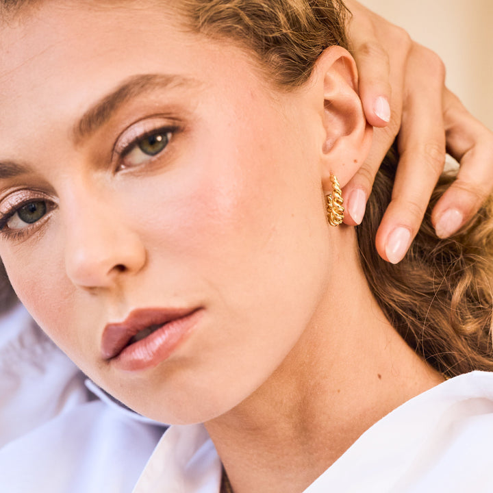 Calla Hoop Earrings