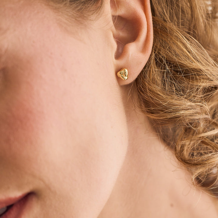Sutton Knot Flat Back Earrings
