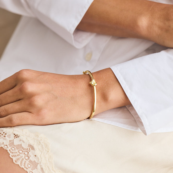 Sutton Knot Bangle Bracelet