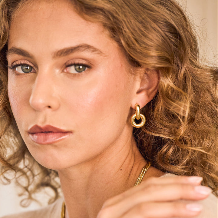 Ellis Double Knot Earrings