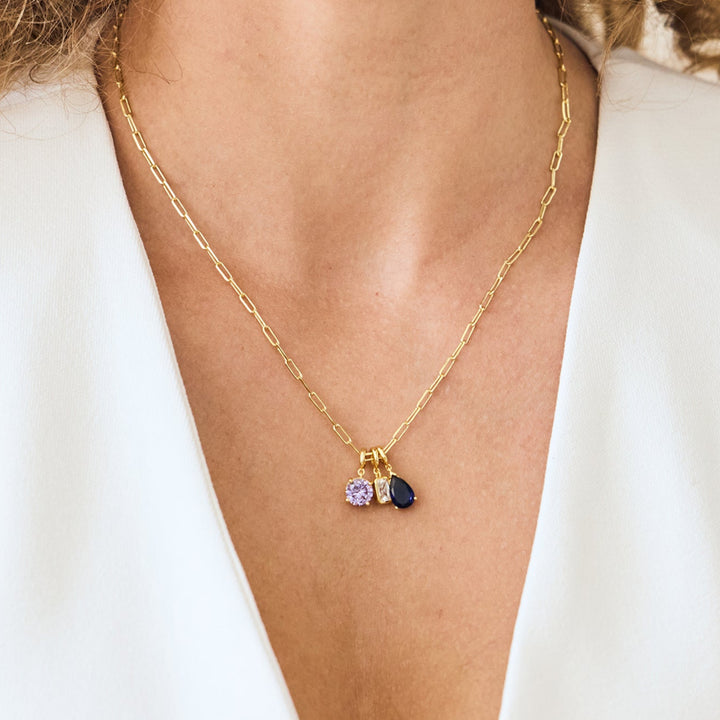 Colette Birthstone Stacking Necklace