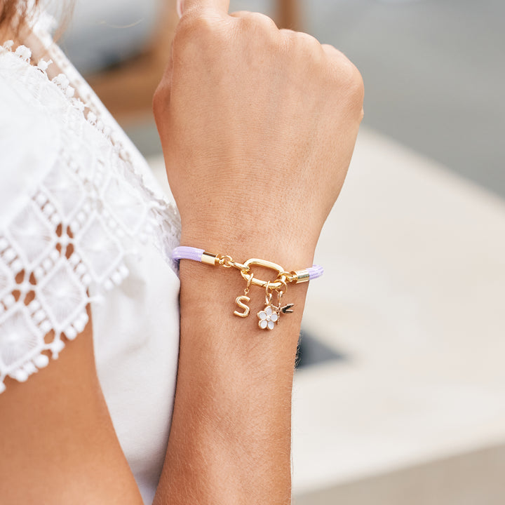 Tula Violet Charm Bracelet