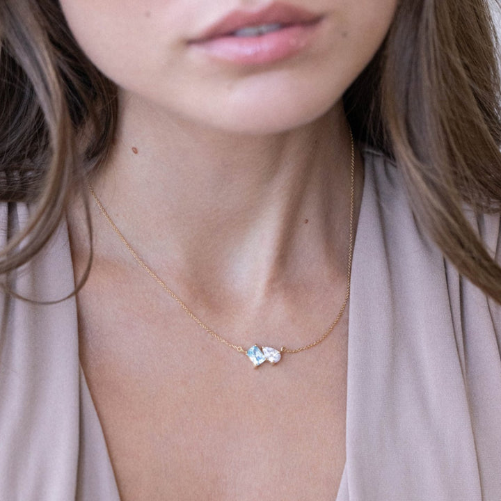Cassidy Vermeil Birthstone Necklace