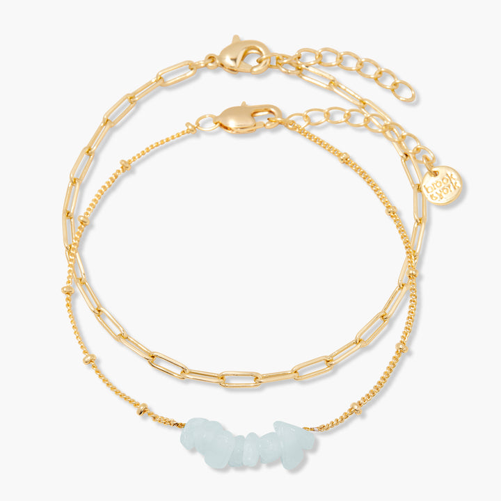 Alex Birthstone Bracelet Set