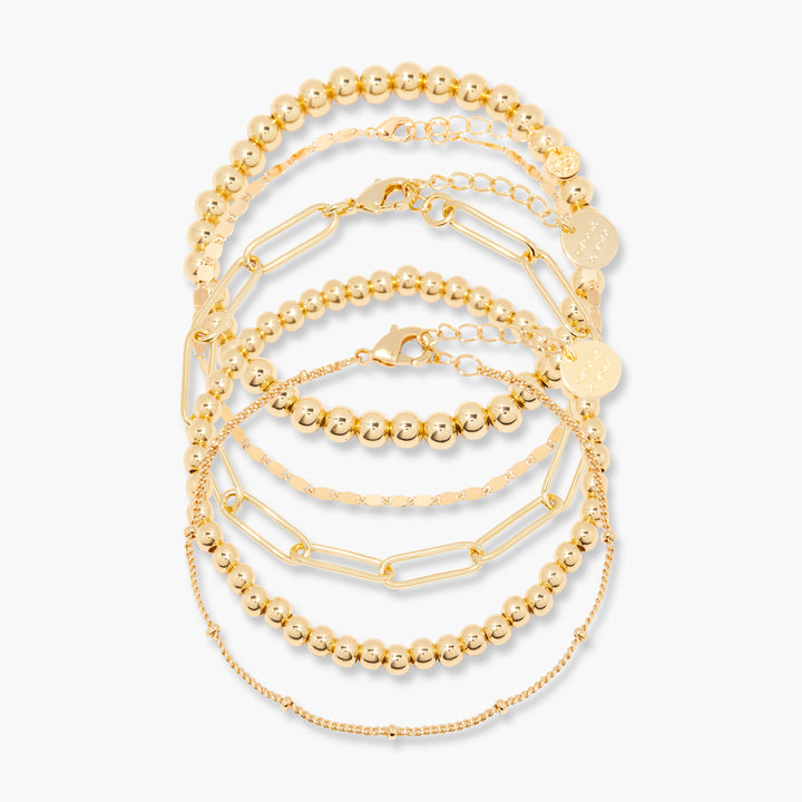 Makenna Chain Bracelet Set