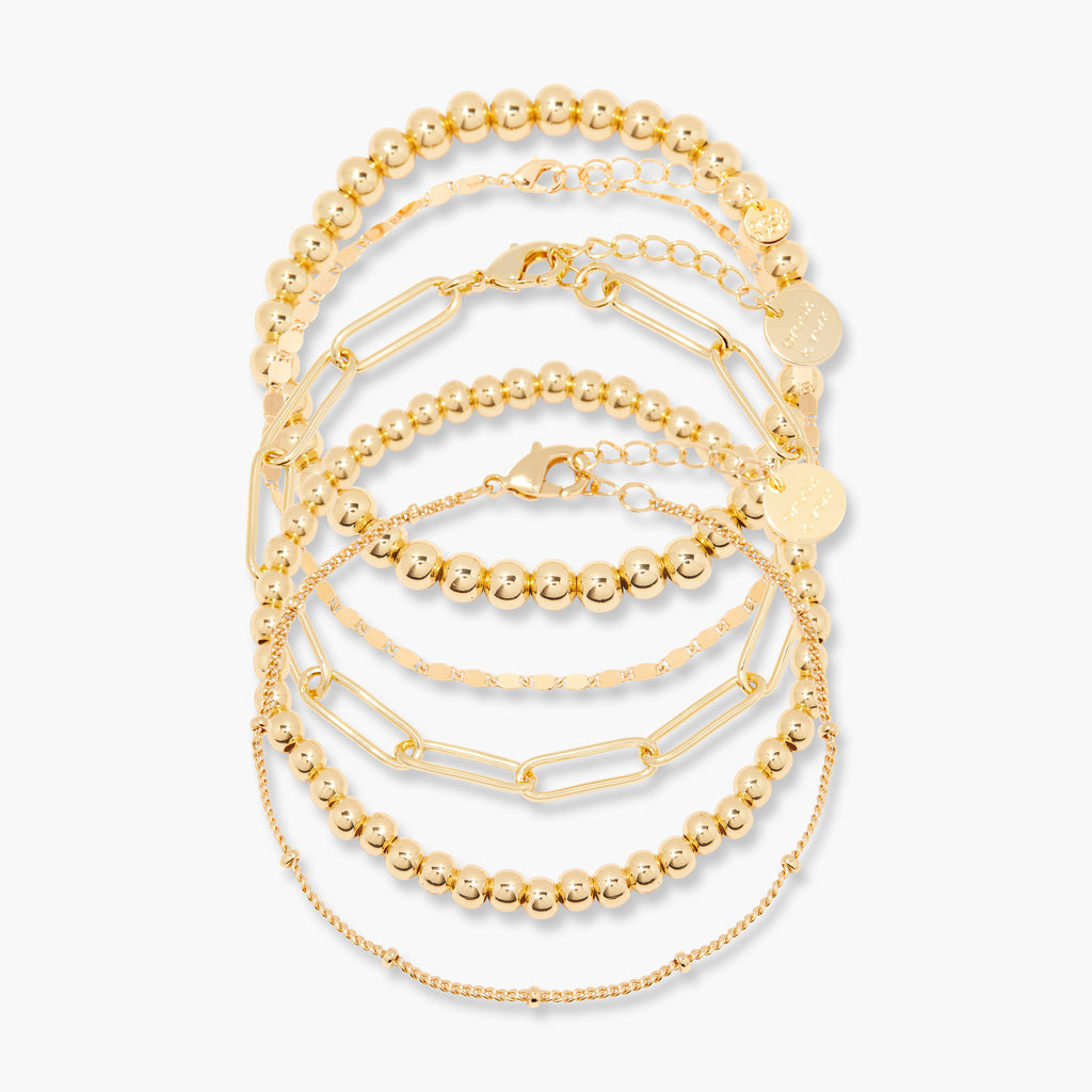 Makenna Chain Bracelet Set – Brook & York