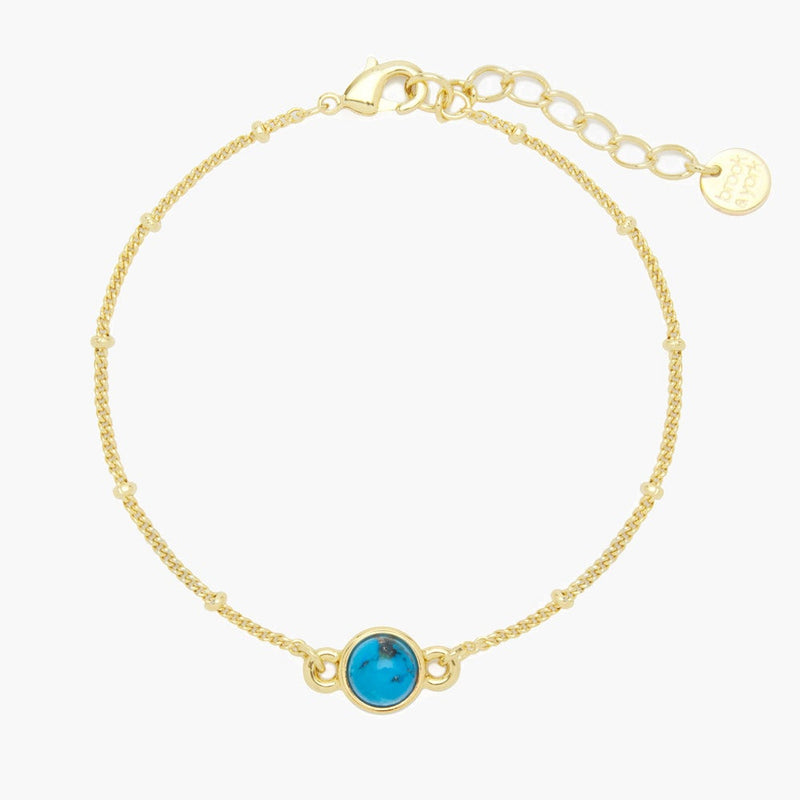 Nola Gemstone Bracelet - Turquoise