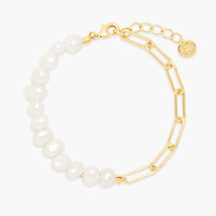 【HYERES LOR】25SS★ Nova 10K Pave Petite Station Bracelet Olas d'Oro 7.25