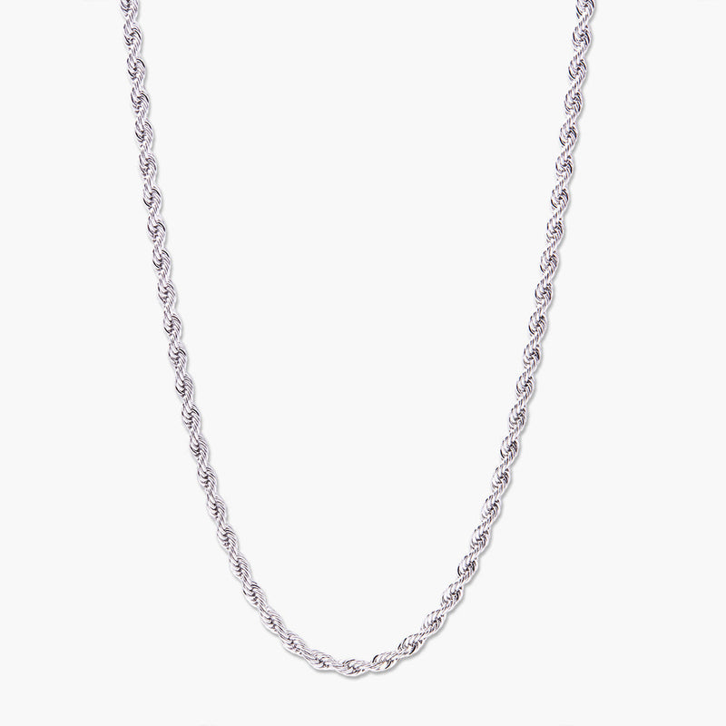 Palmer 4mm Rope Chain Necklace