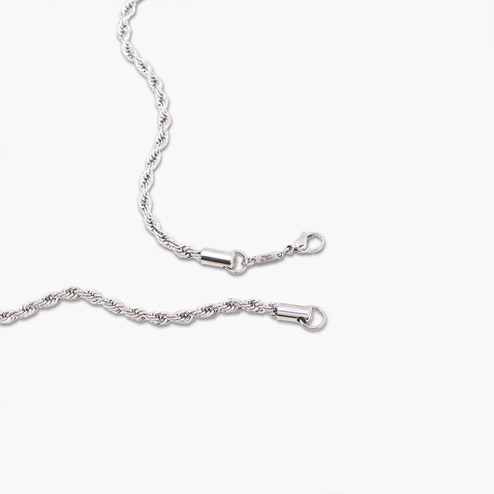 Palmer 4mm Rope Chain Necklace