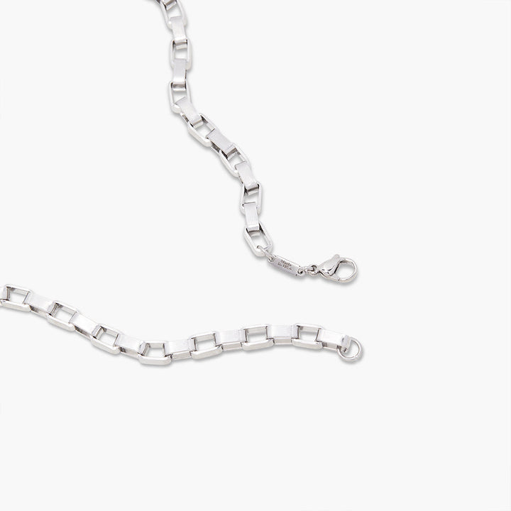 Levi Rectangle Link Chain Necklace