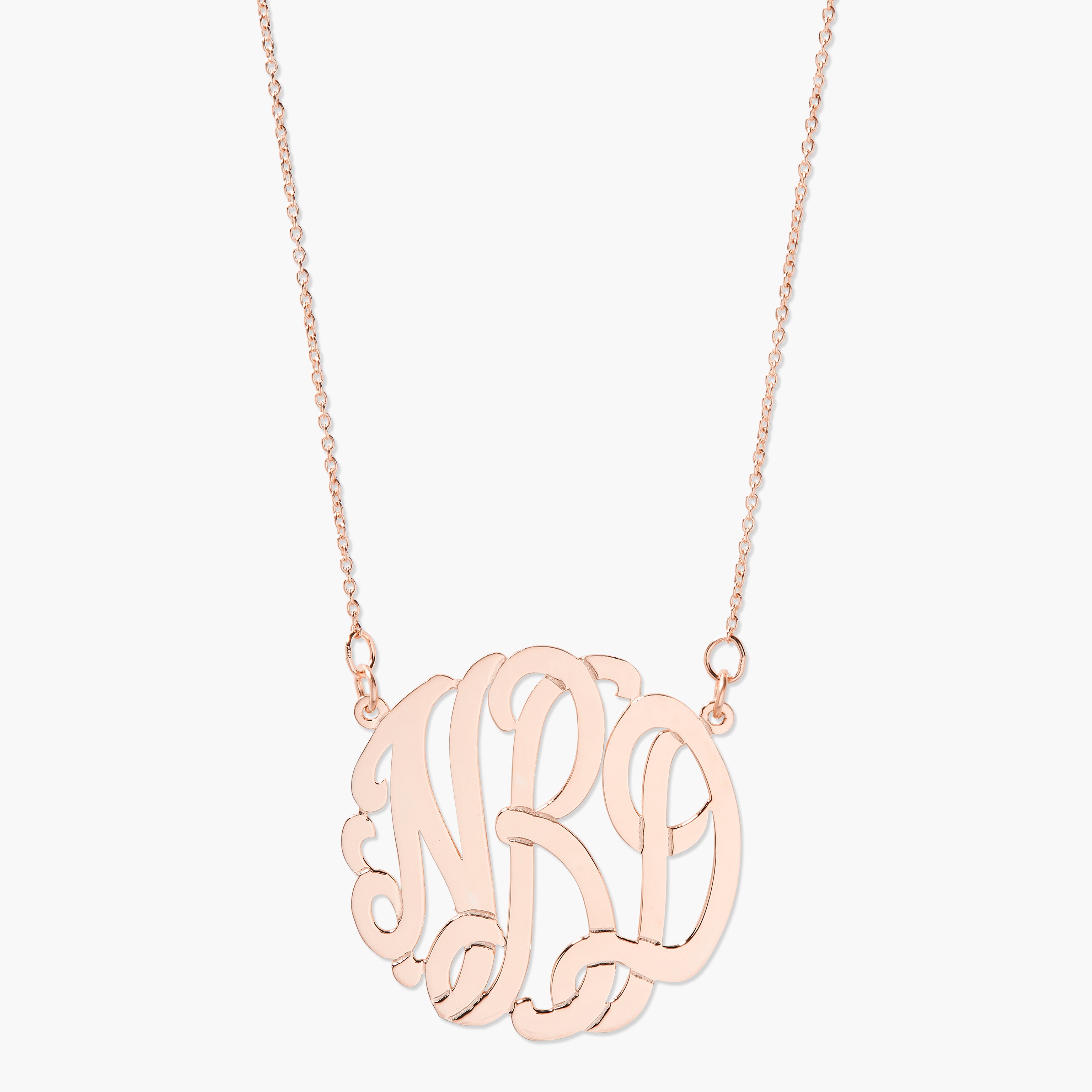 Classic Monogram Necklace – Roussel's Fine Jewelry & Gifts