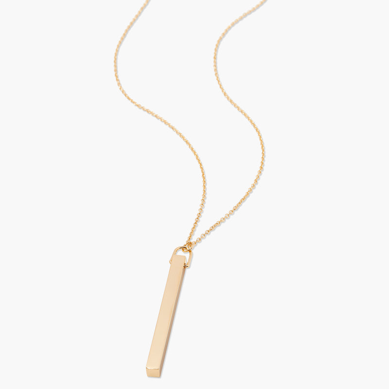 Coordinate Vertical Bar Necklace