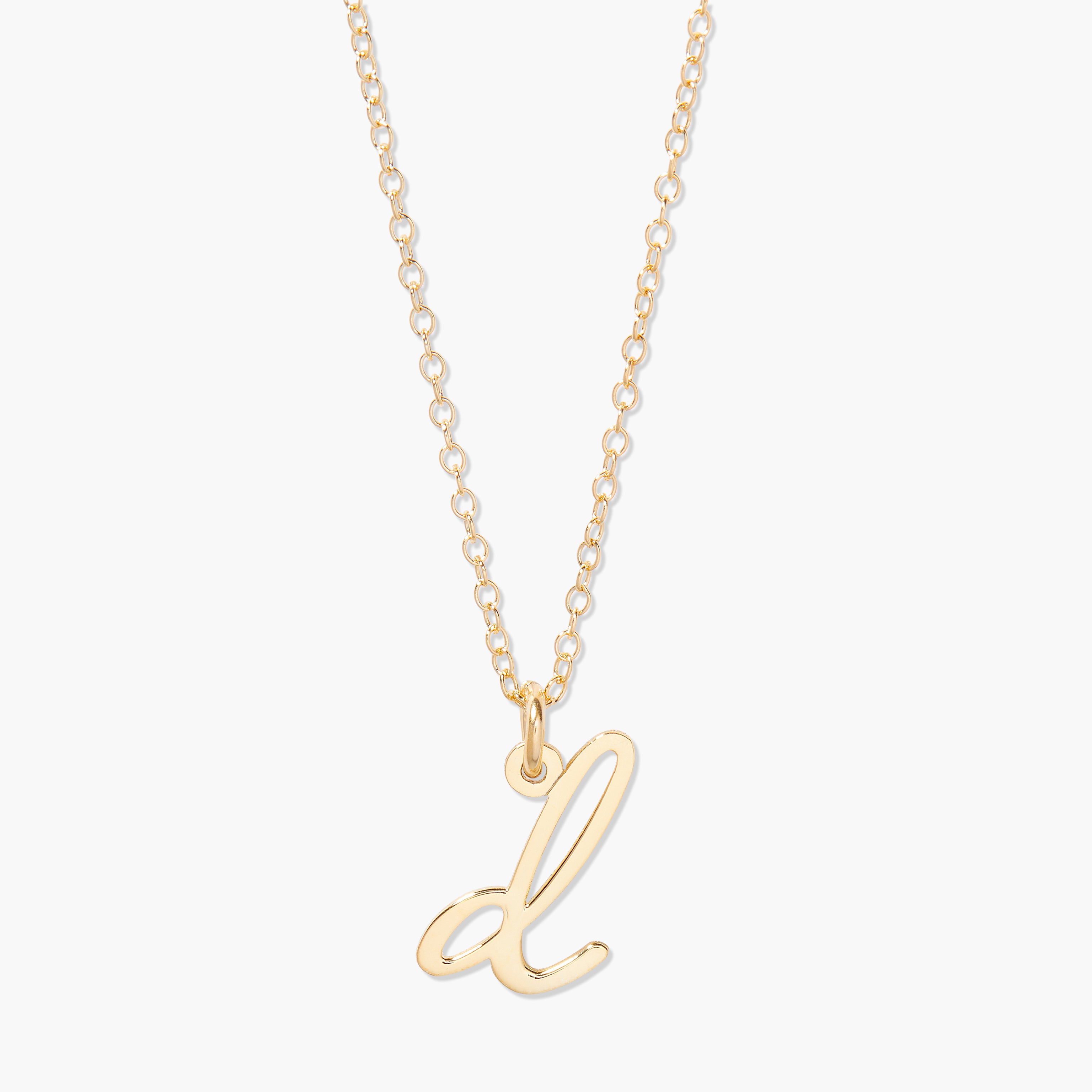 Nella Mini Initial Pendant – Brook & York