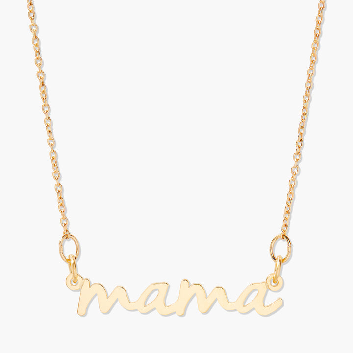 Nella Mama Nameplate Necklace