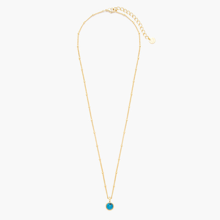 Nola Gemstone Pendant- Turquoise