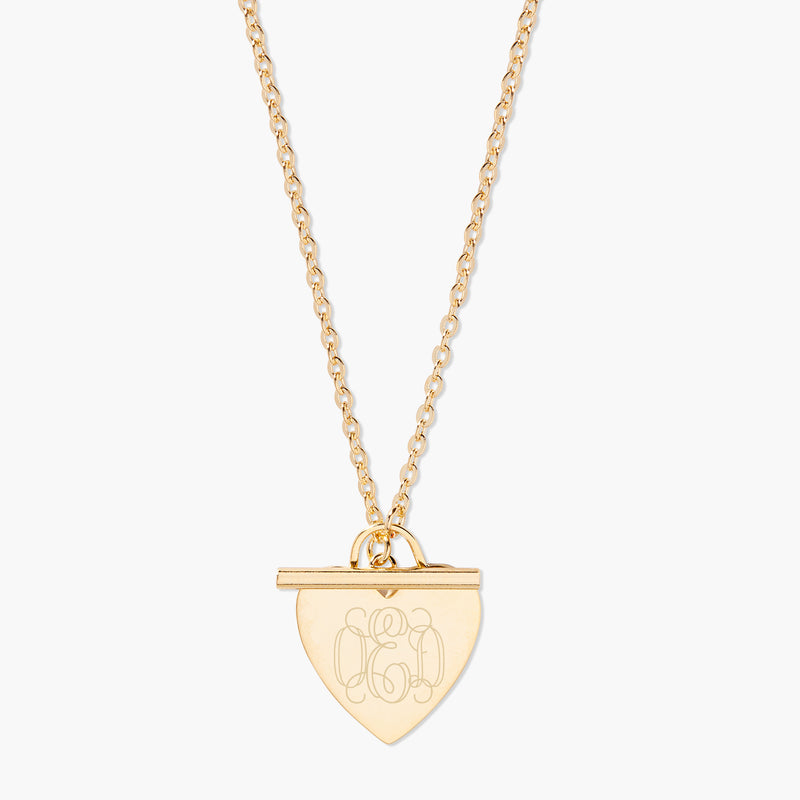 Isabel Heart Toggle Necklace