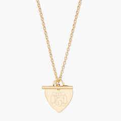 【TATIANA】Brillion Heart Necklace★送料無料 BYN1254G-Engraving_ac3a94da-