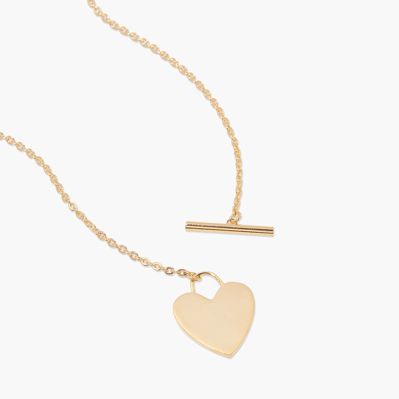 Isabel Heart Toggle Necklace