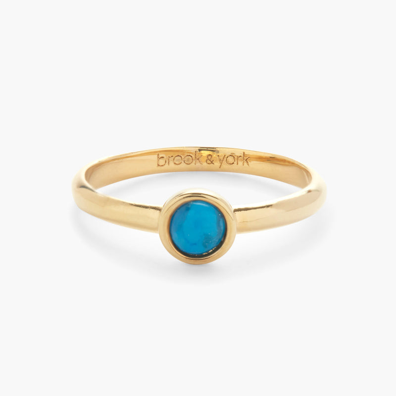 Nola Gemstone Ring - Turquoise