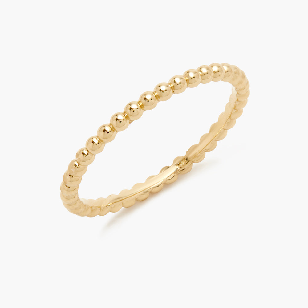 Micaela 14K Gold Thin Ring – Brook & York