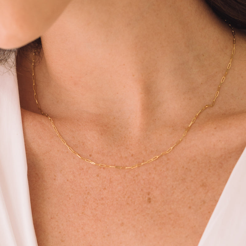 Colette Mini 14K Gold Chain Necklace